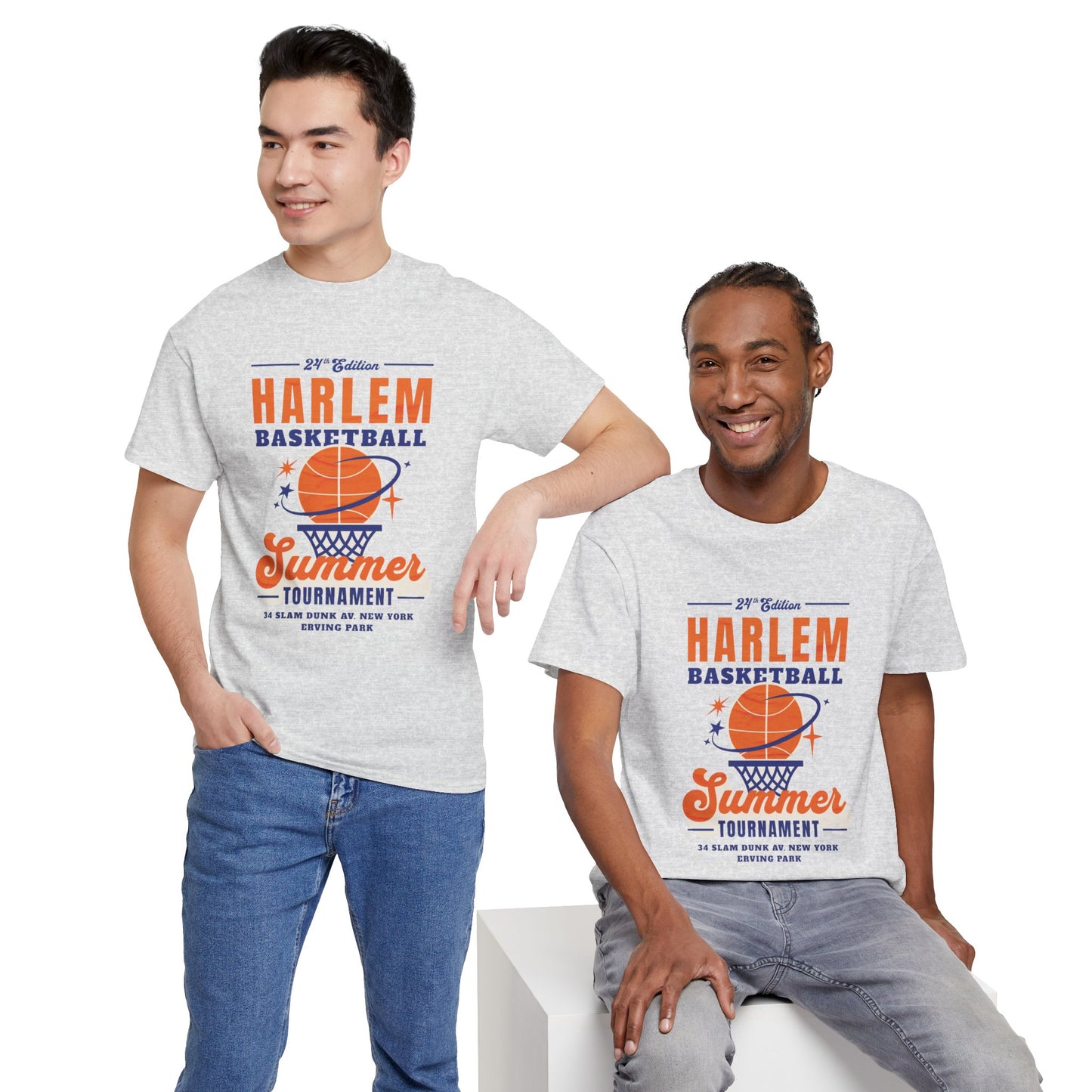Harlem Basketball Tee