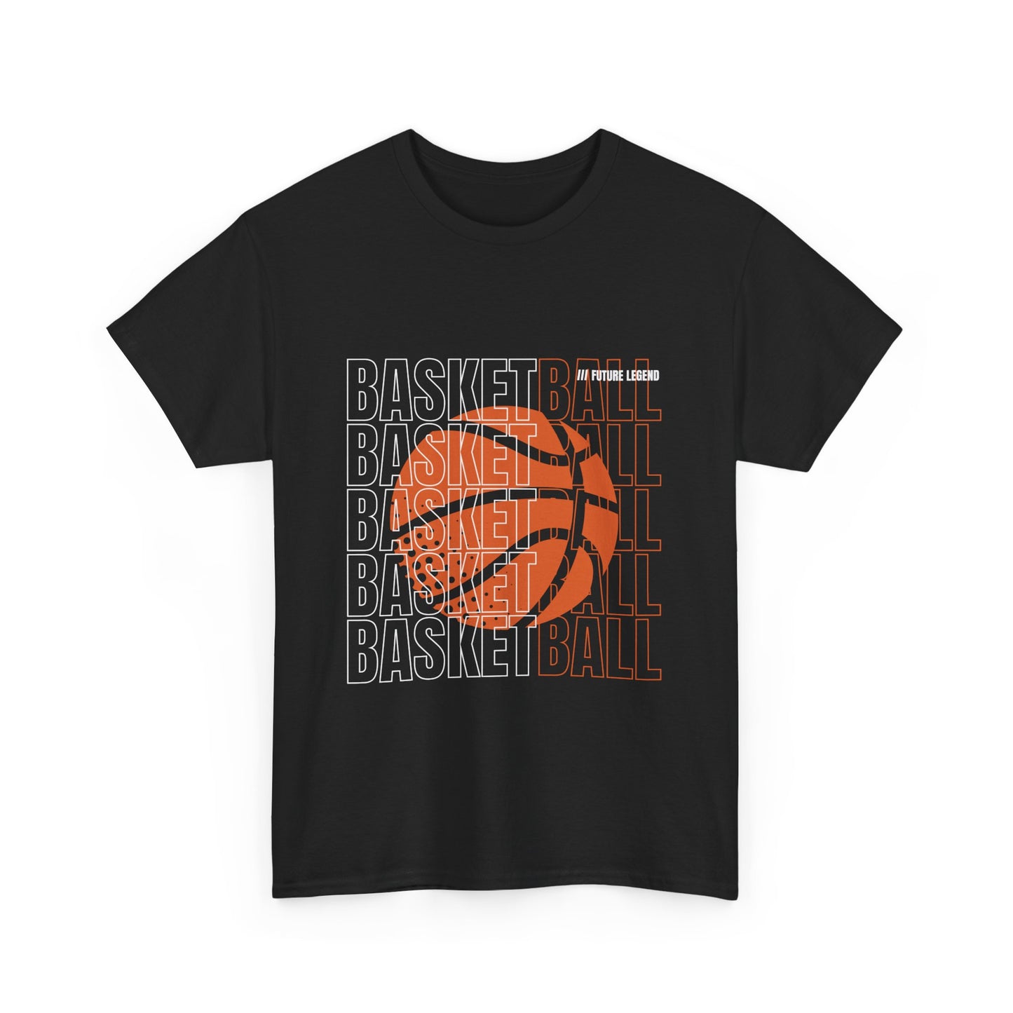 Basketball tee black