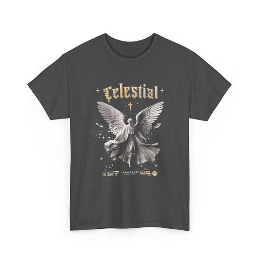 Celestial Angel Tee | Faith Graphic T-shirt | Spiritual Apparel