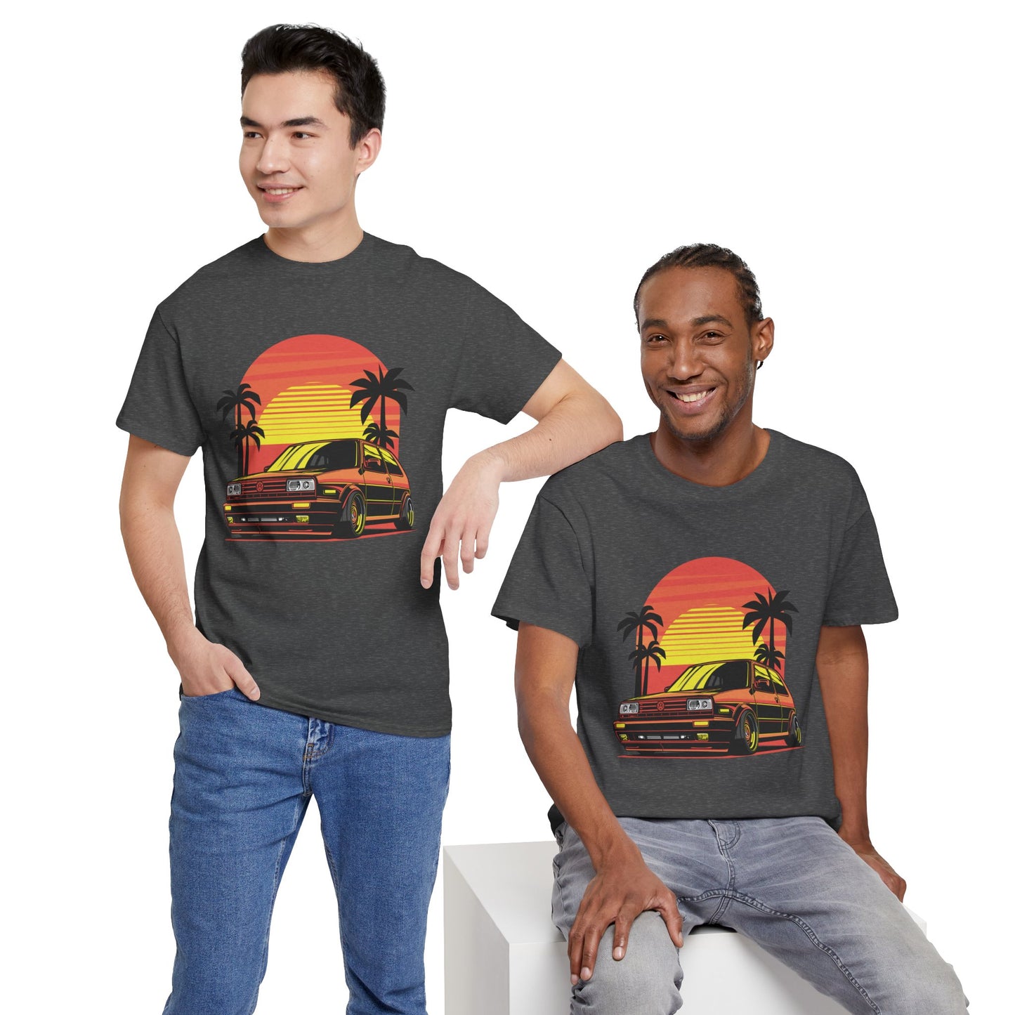 Sunset Drift Racing Tee