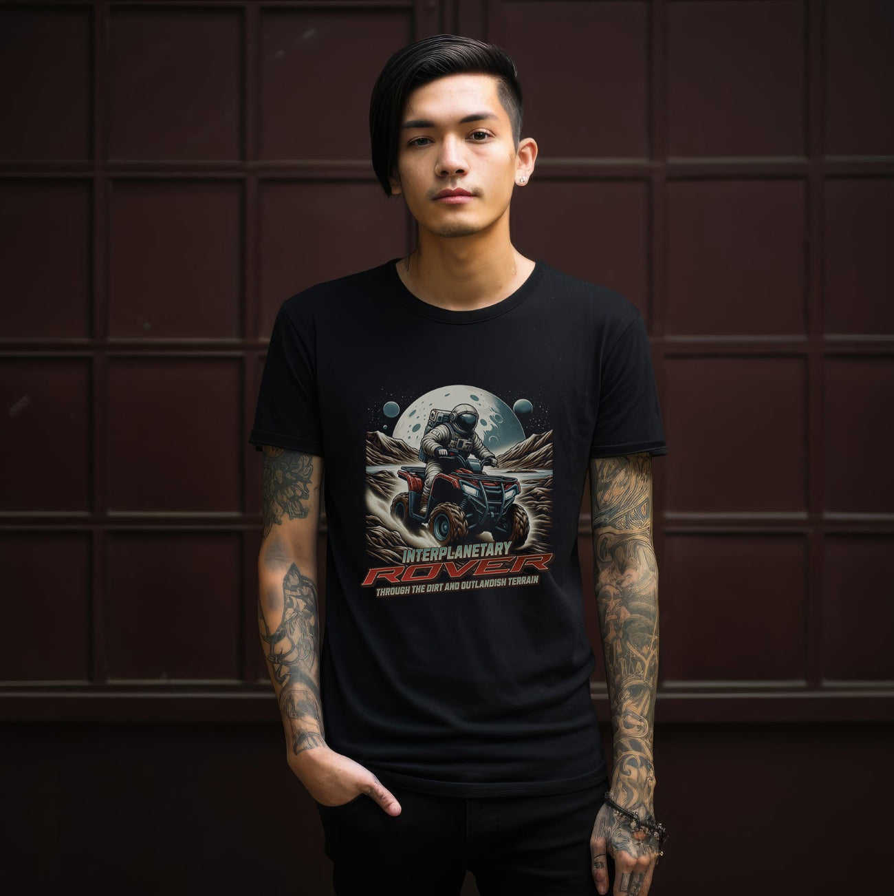 Interplanetary_rover space t shirt