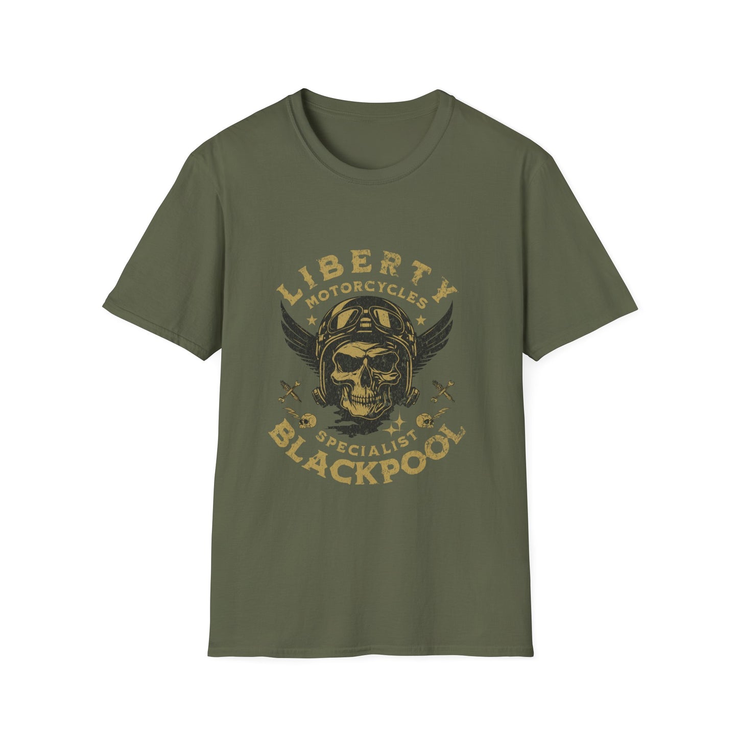 Liberty Blackpool tshirt green