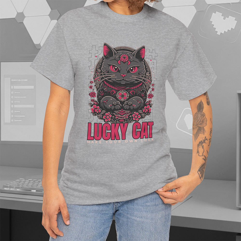 Lucky Cat Maneki-neko Tee