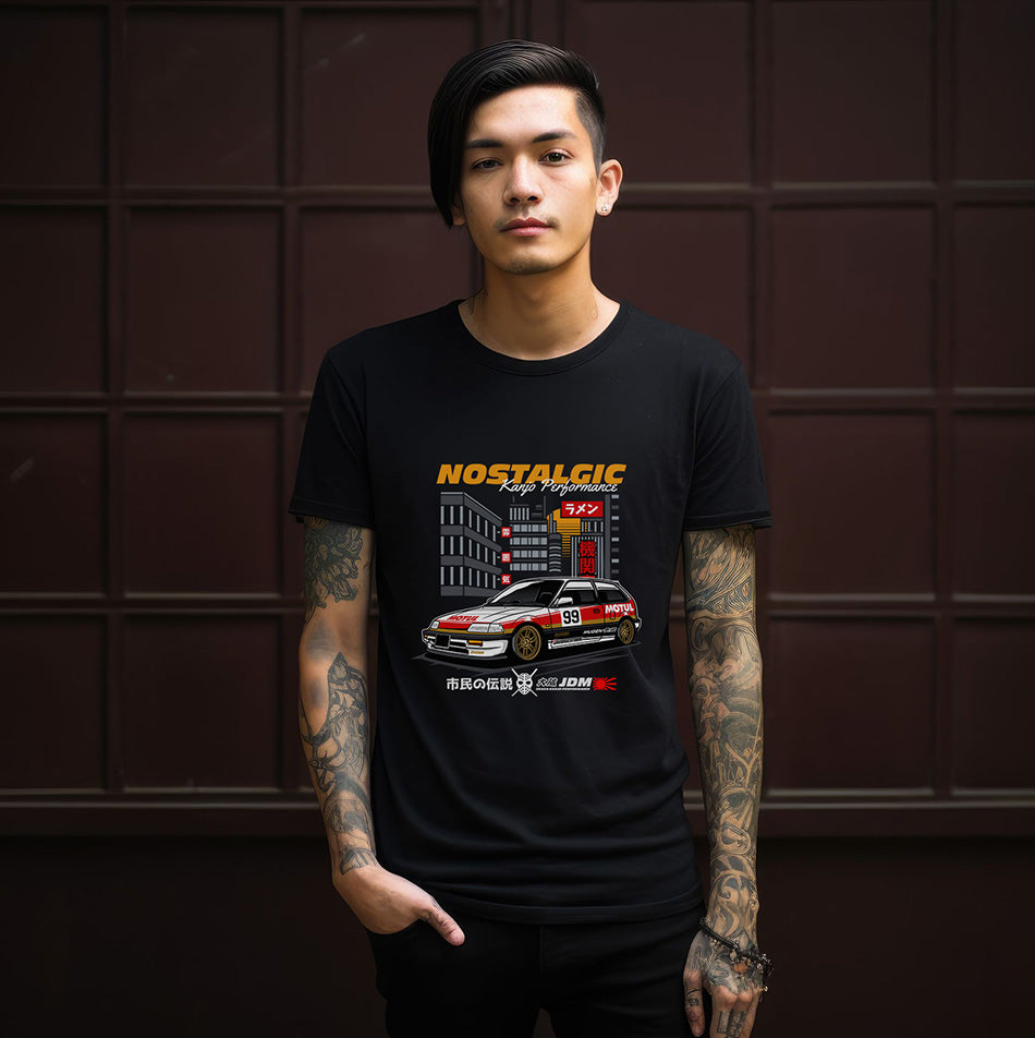 Nostalgic Drift Racing Tee