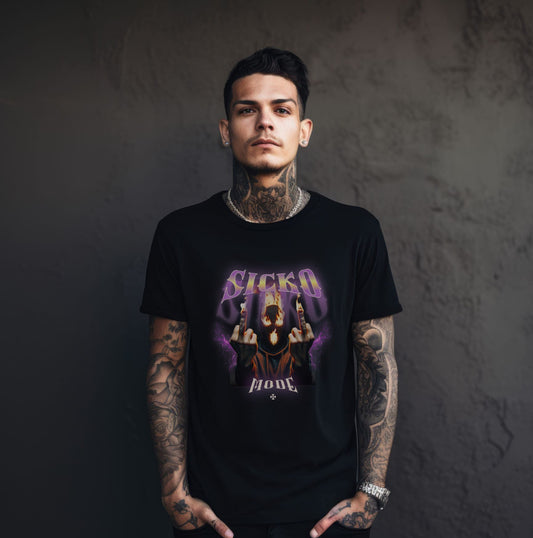 Sicko mode graphic t shirt