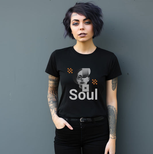Soul collage t shirt