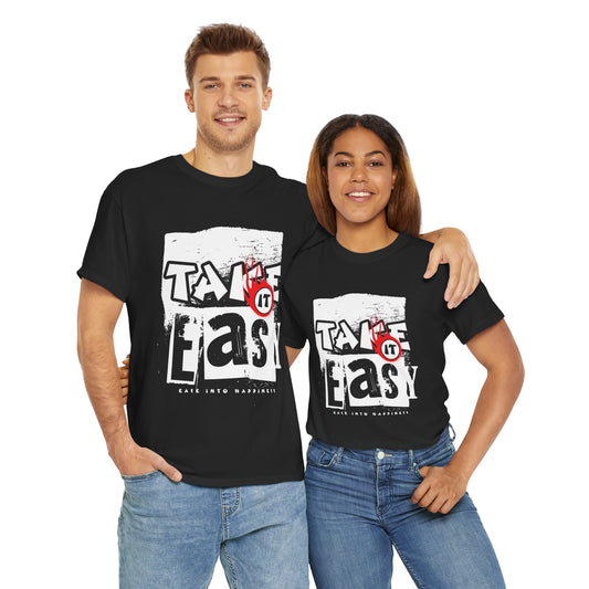 Take it Easy t shirt black