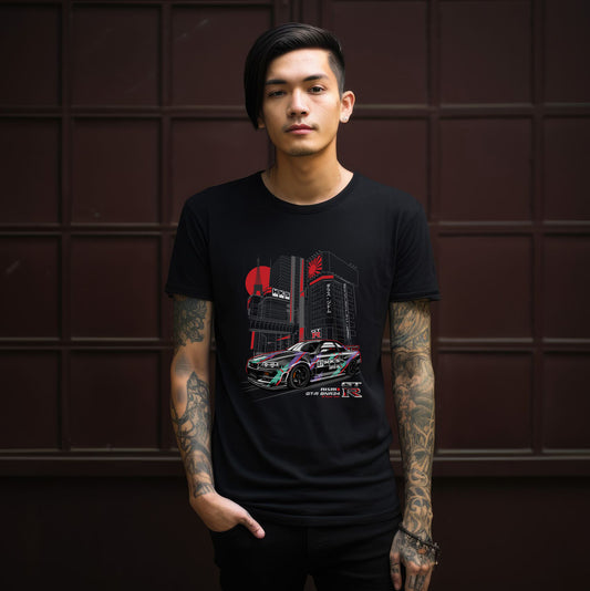 Tokyo Drift GT Car Racing Tee