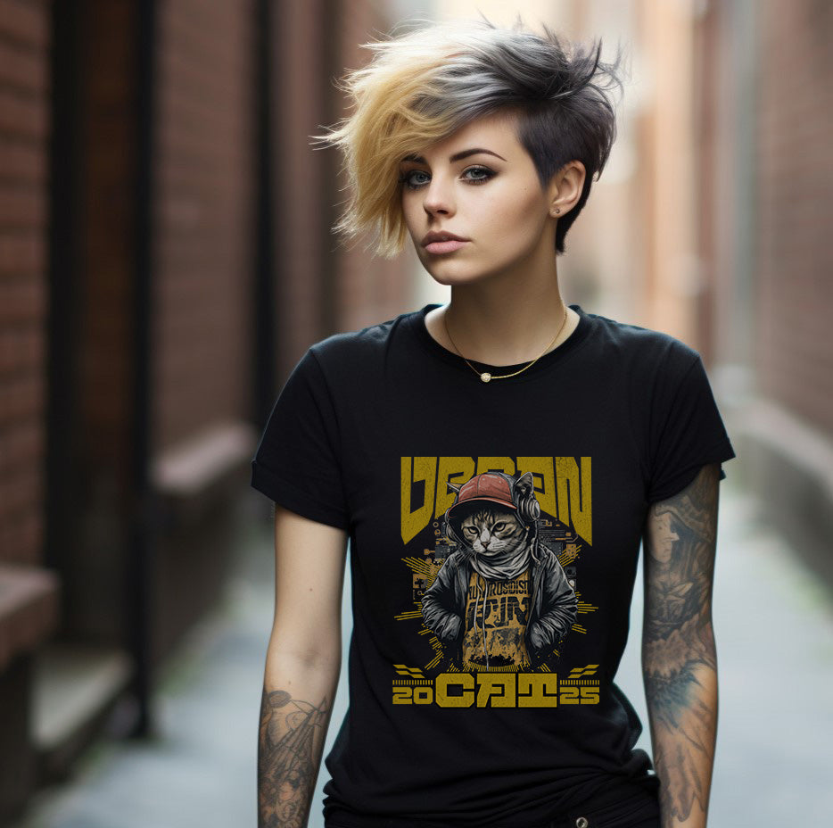 Urban cat t shirt