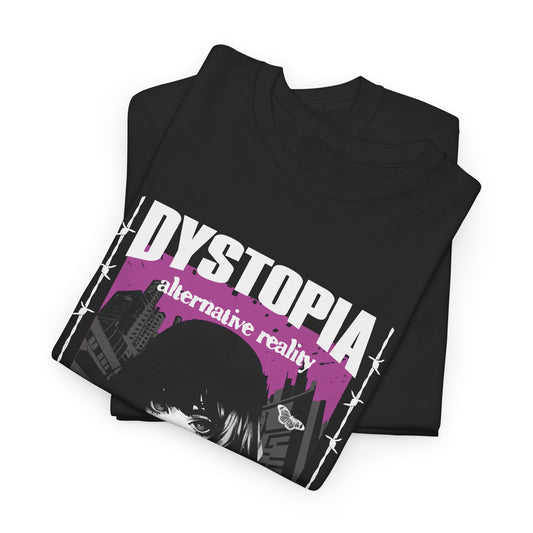 Dystopia Manga Tee | Harajuku Style | Unisex Graphic T-shirt