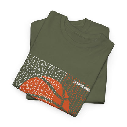 Basketball Classic Tee | Word Art Sports Shirt | Men's Graphic T-shirt