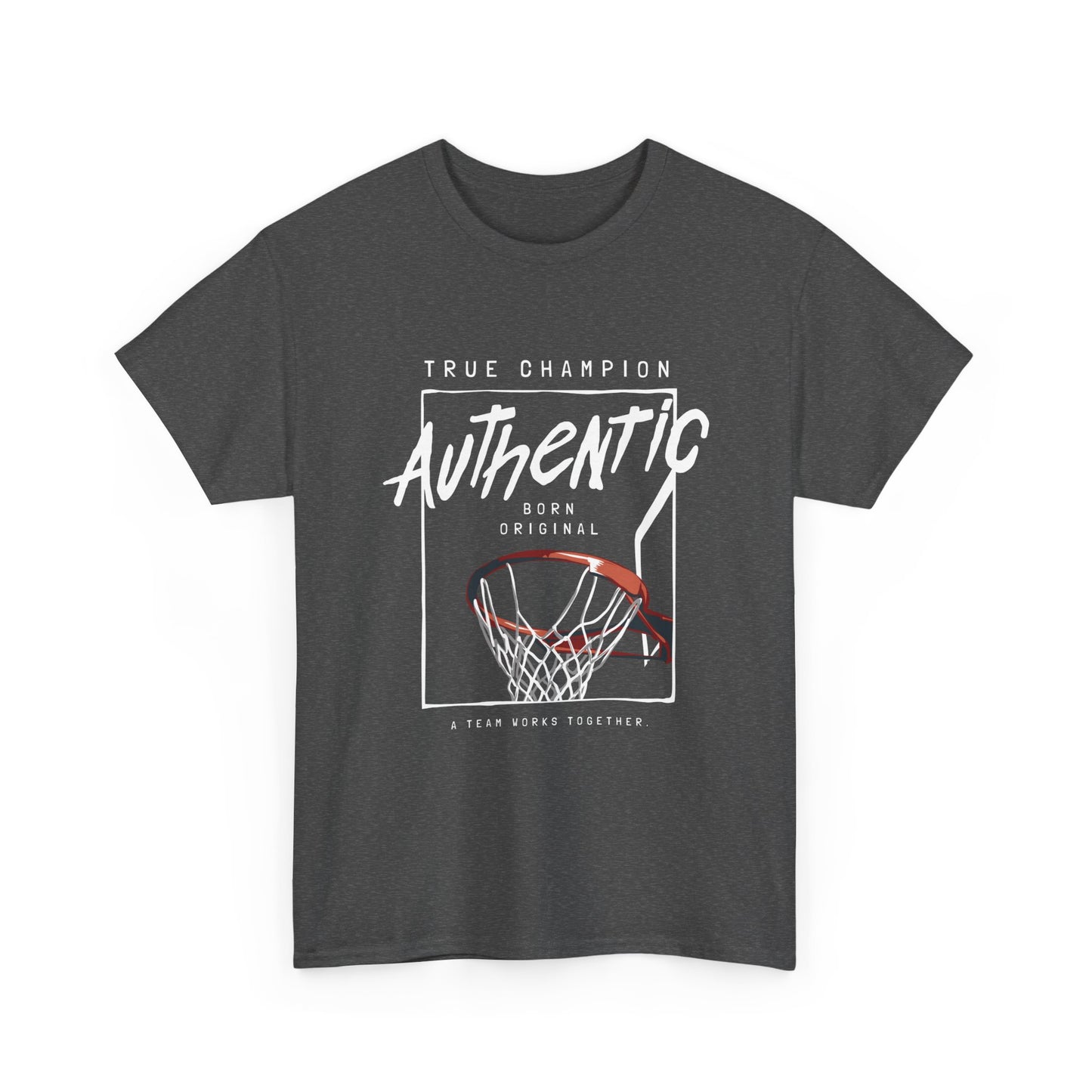 Authentic Basketball Tee | Sports Graphic T-shirt | Urban Streetwear