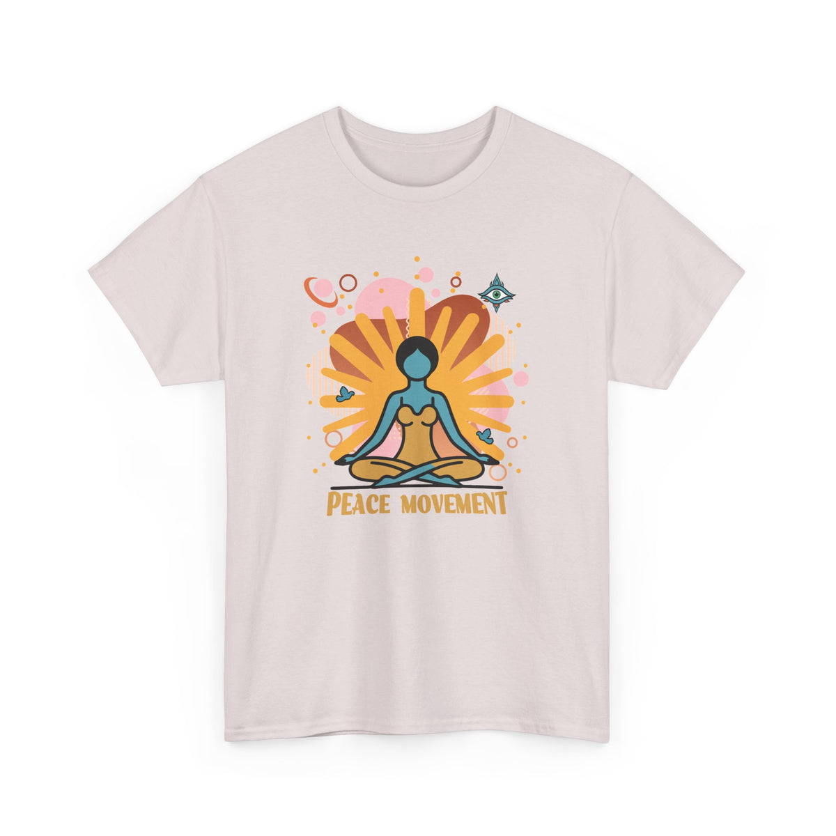 Peace Movement Tee | Yoga Shirt | Spiritual Meditation Top | Boho Style