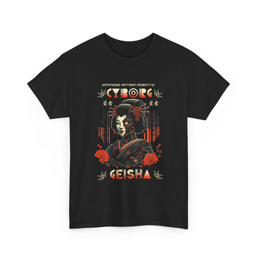 Cyborg Geisha All Gender Tee