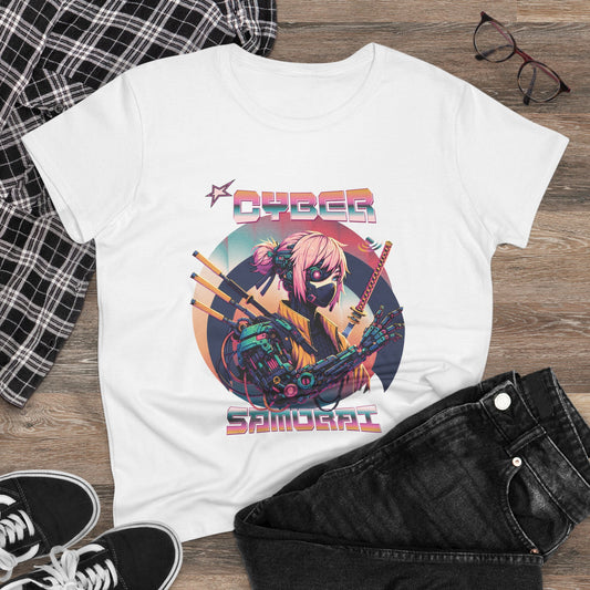 Cyber Samurai Ladies Tee