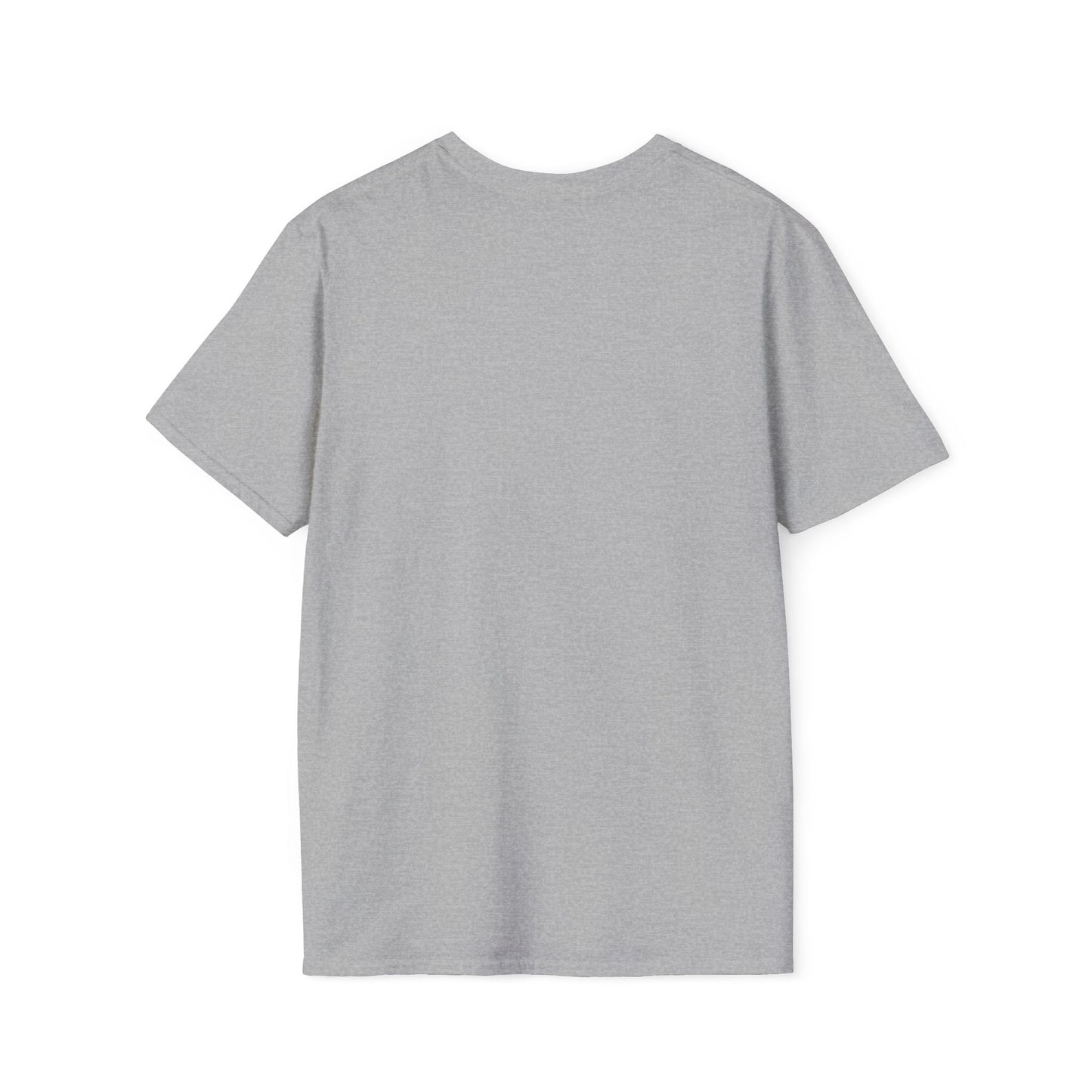 Gray t-shirt on a white background