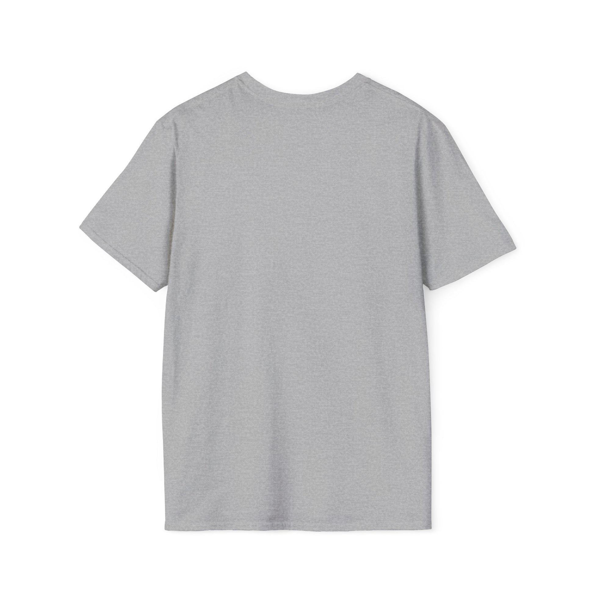 Gray t-shirt on a white background