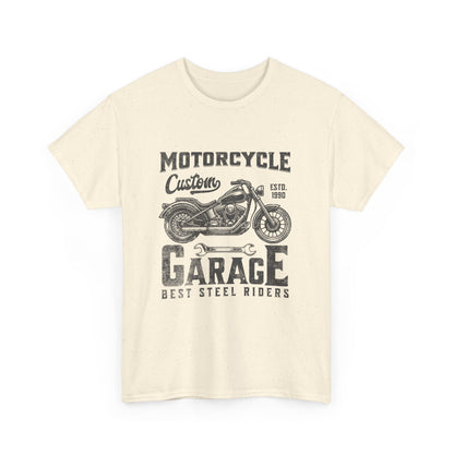 Camiseta de moto personalizada de garaje