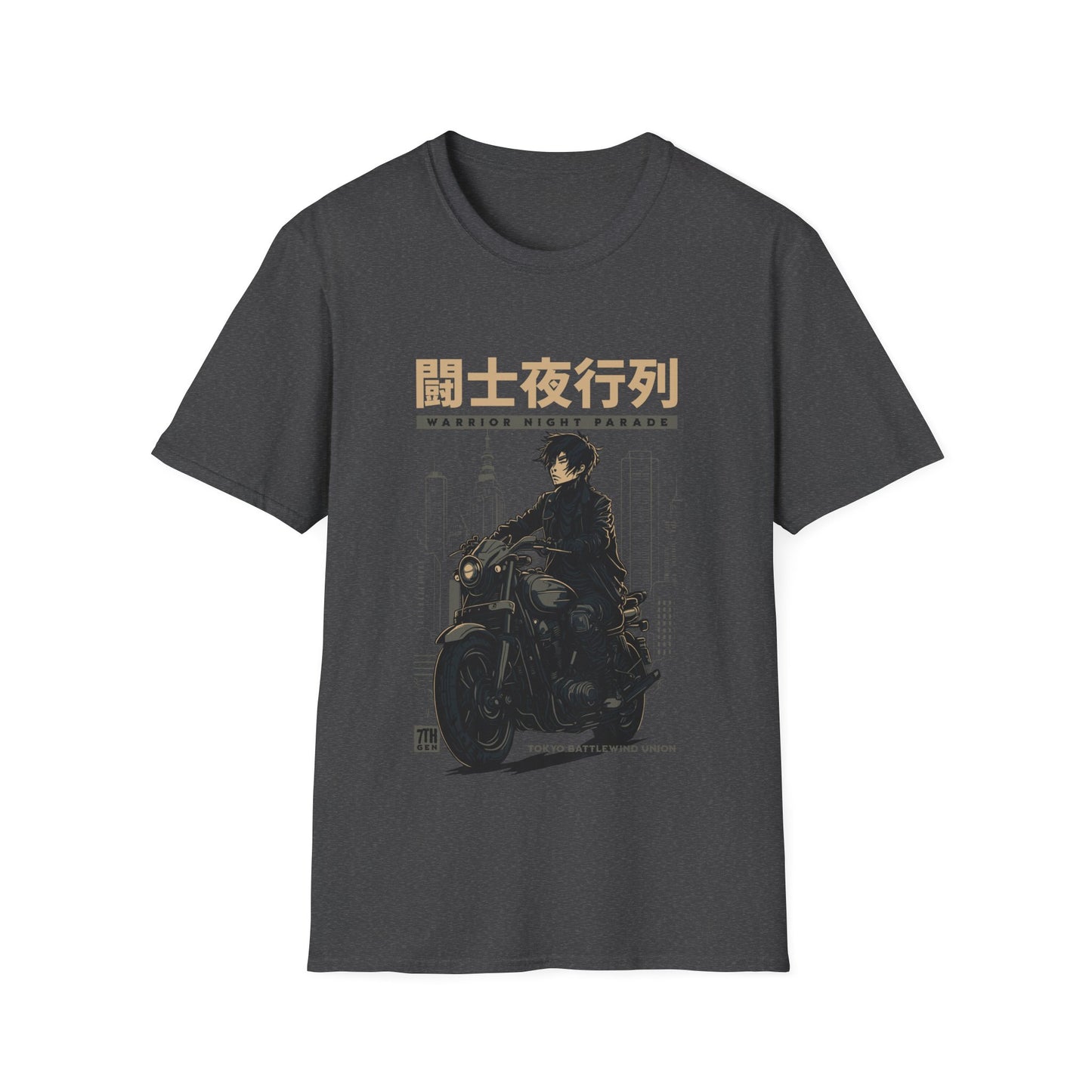 Camiseta de moto deportiva japonesa