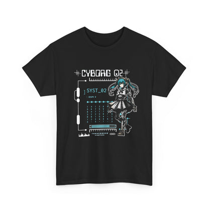 Cyborg Techwear Graphic Tee | Futuristic Cyberpunk | Streetwear T-Shirt