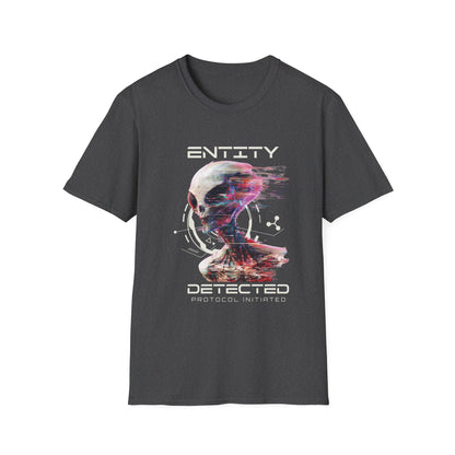 Entity Detected Alien Graphic T-Shirt
