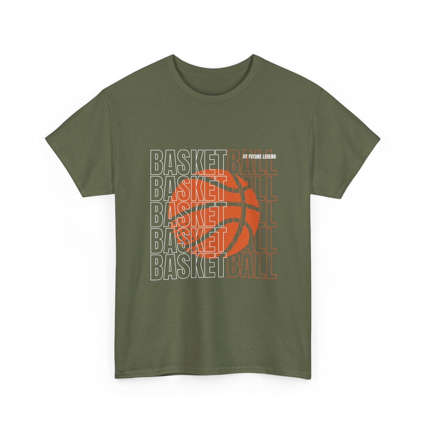 Basketball Classic Tee | Word Art Sports Shirt | Men's Graphic T-shirt