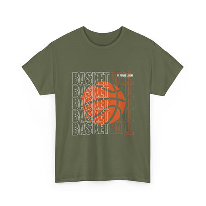 Basketball Classic Tee | Word Art Sports Shirt | Men's Graphic T-shirt