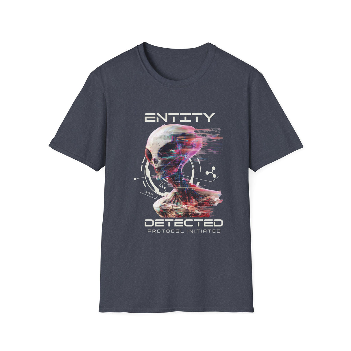 Entity Detected Alien Graphic T-Shirt