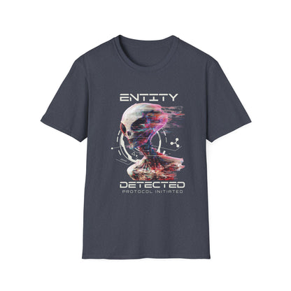 Entity Detected Alien Graphic T-Shirt