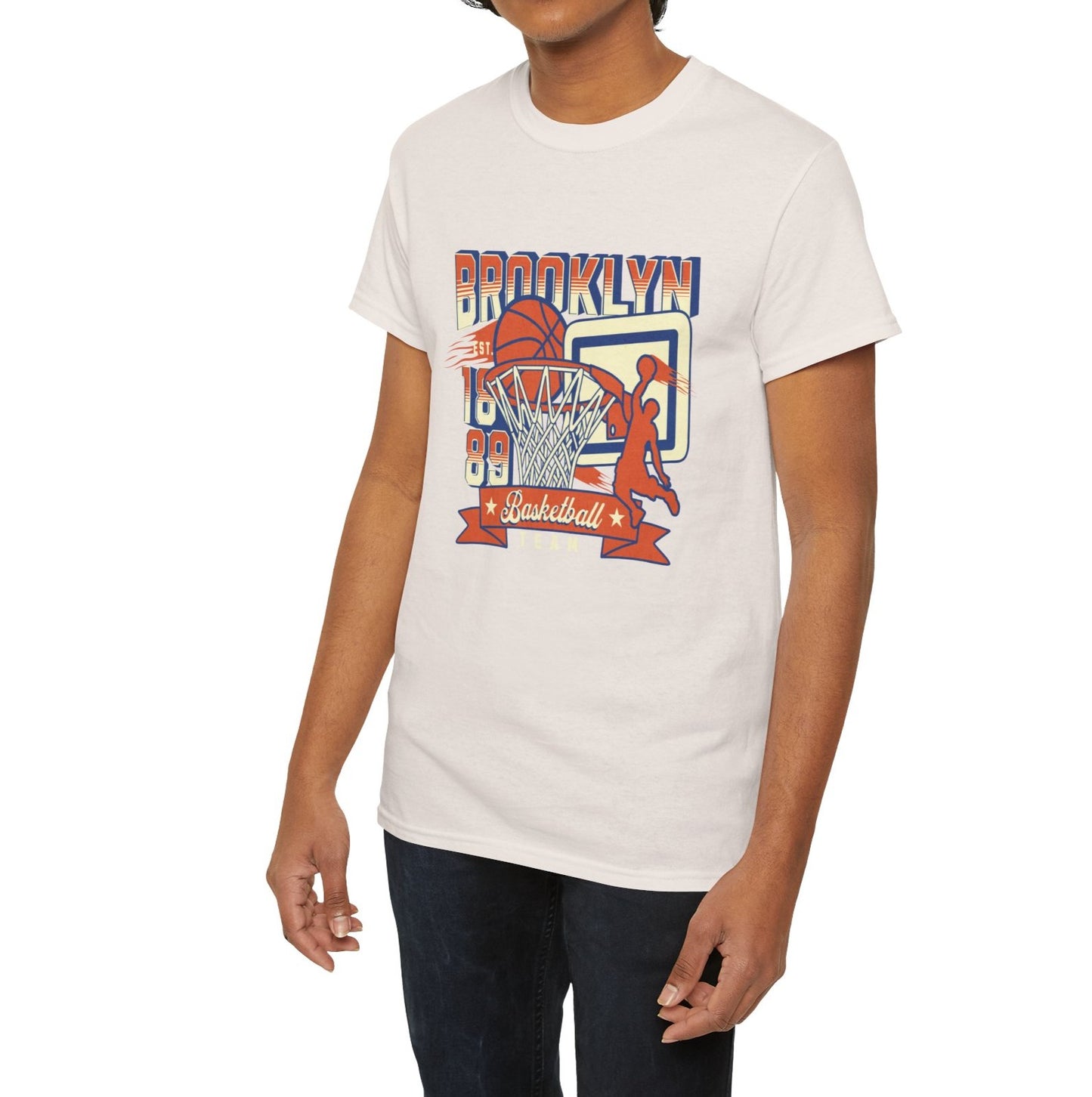 Brooklyn Basketball T-shirt | Men's Sportswear | Sporty Graphic Tee