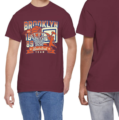 Brooklyn Basketball T-shirt | Men's Sportswear | Sporty Graphic Tee