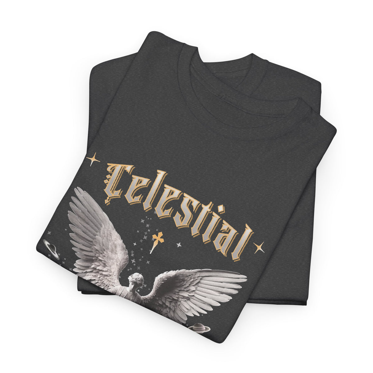 Celestial Angel Tee | Faith Graphic T-shirt | Spiritual Apparel