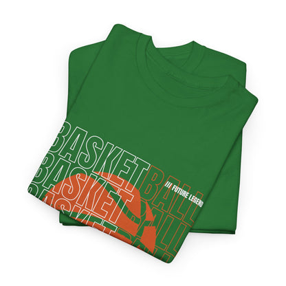Basketball Classic Tee | Word Art Sports Shirt | Men's Graphic T-shirt