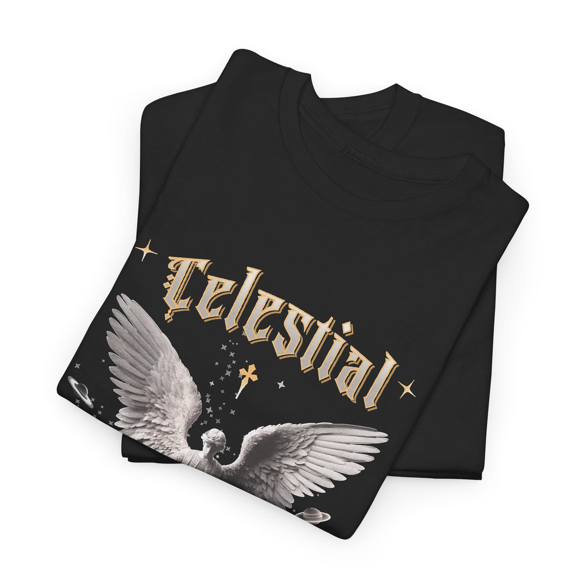 Celestial Angel Tee | Faith Graphic T-shirt | Spiritual Apparel