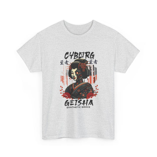 Cyborg Geisha | Japanese Robot Tee | Tokyo Underground Unisex Style