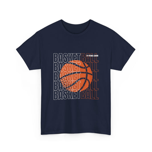 Basketball Classic Tee | Word Art Sports Shirt | Men's Graphic T-shirt