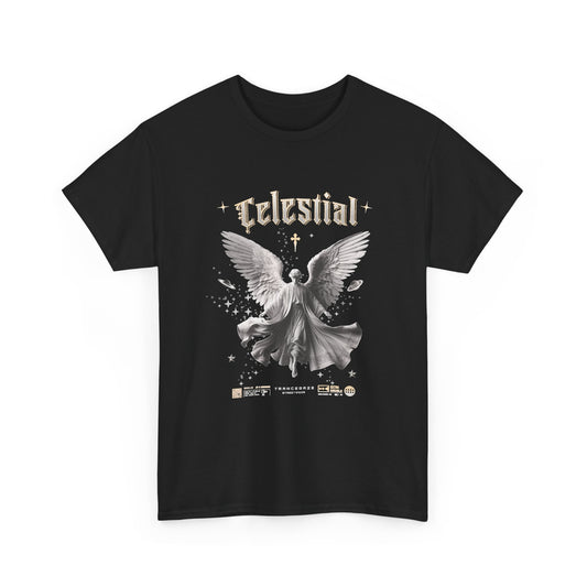 Celestial Angel Tee | Faith T-shirt | Unisex Spiritual Streetwear