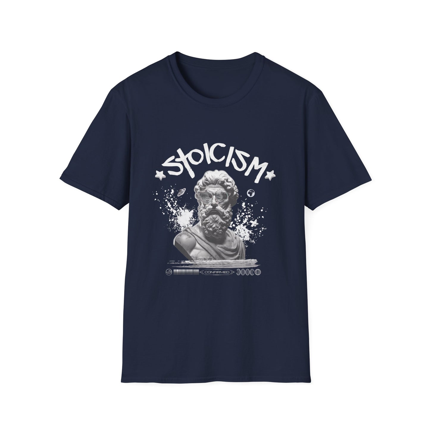 Stoicism Philosophy Graphic T-Shirt