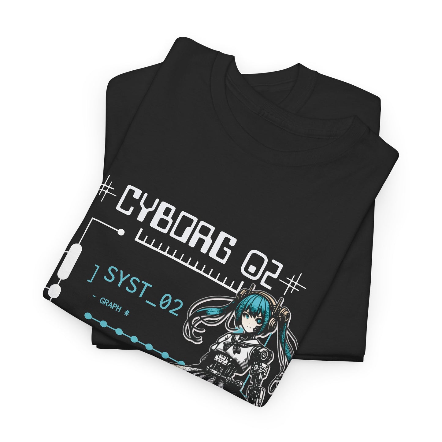 Cyborg Techwear Graphic Tee | Futuristic Cyberpunk | Streetwear T-Shirt