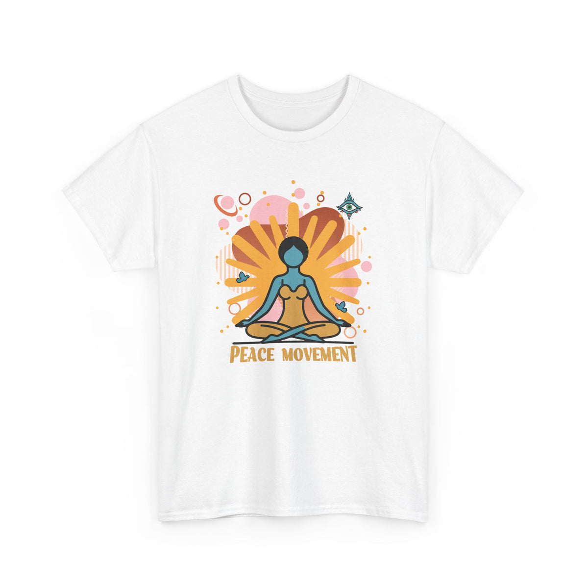 Peace Movement Tee | Yoga Shirt | Spiritual Meditation Top | Boho Style