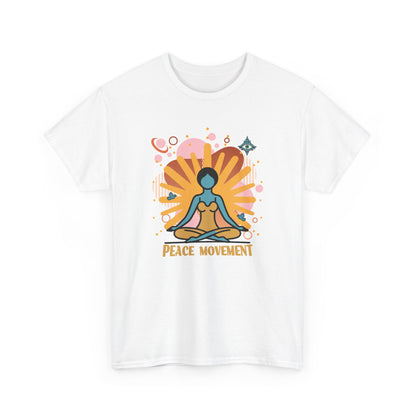 Peace Movement Tee | Yoga Shirt | Spiritual Meditation Top | Boho Style