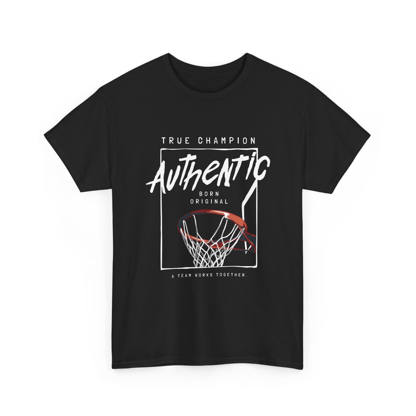 Authentic Basketball Tee | Sports Graphic T-shirt | Urban Streetwear