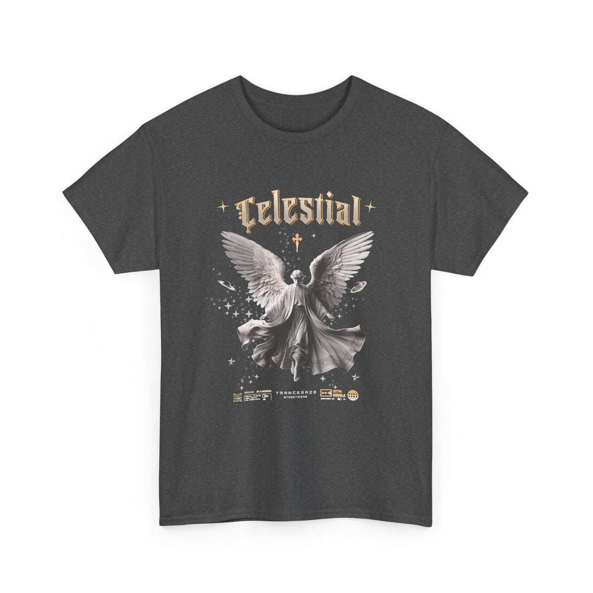 Celestial Angel Tee | Faith Graphic T-shirt | Spiritual Apparel