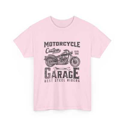 Camiseta de moto personalizada de garaje