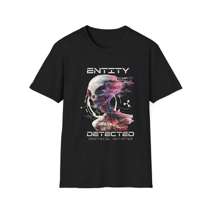 Entity Detected Alien Graphic T-Shirt