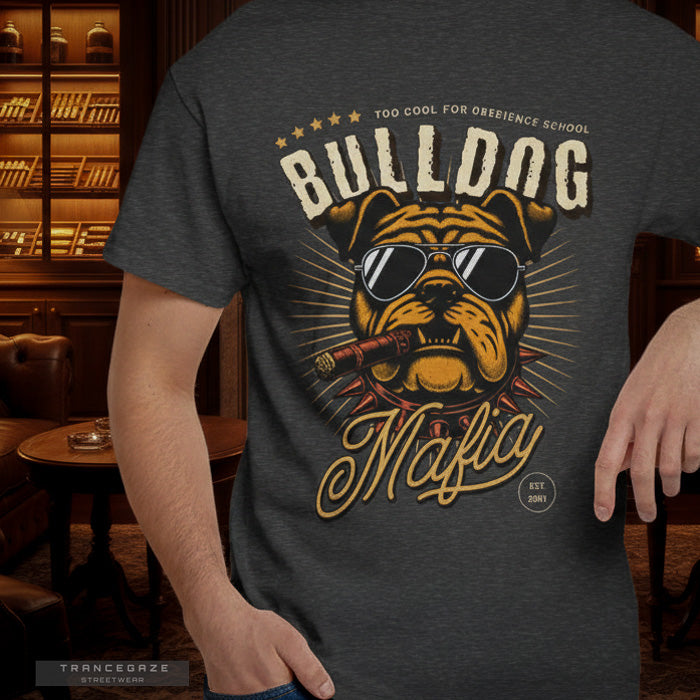 Bulldog Tee | Funny Dog Shirt | Hip Hop Style | Men's Graphic T-shirt