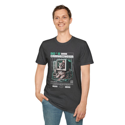 Cat Engineer t-shirt gray