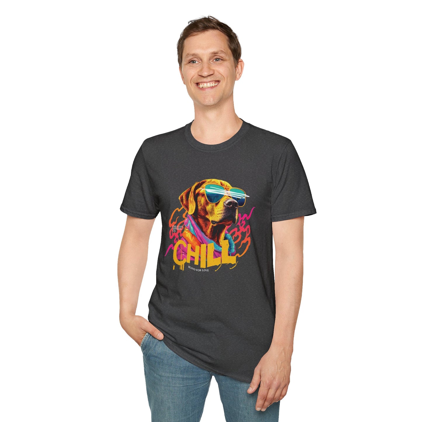 Chill labradore t shirt gray