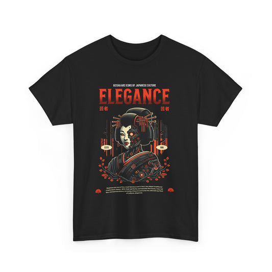 Cyber Geisha black t-shirt