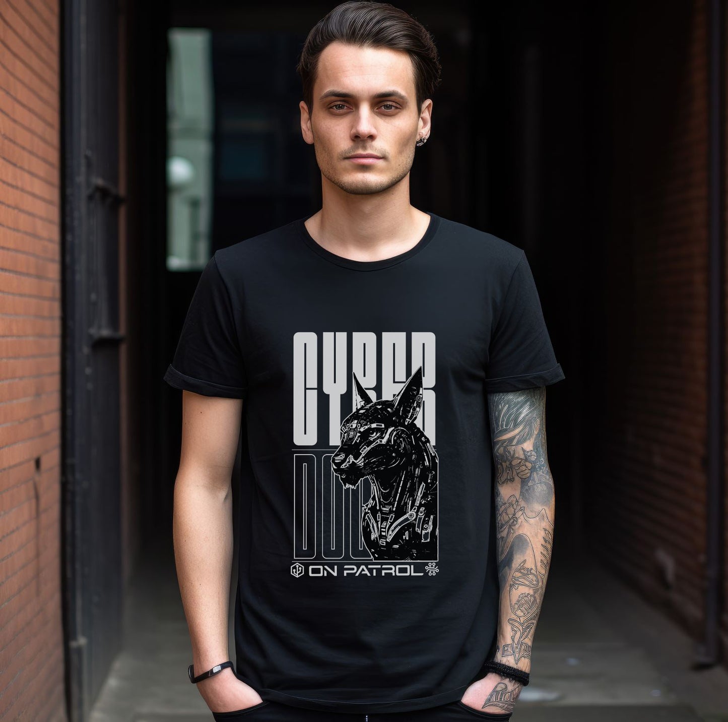 Cyber Patrol Dog Tee